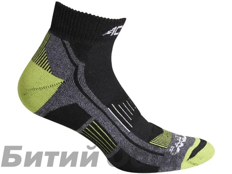 Носки Accapi Trekking Ultralight Quarter (Black/Lime)